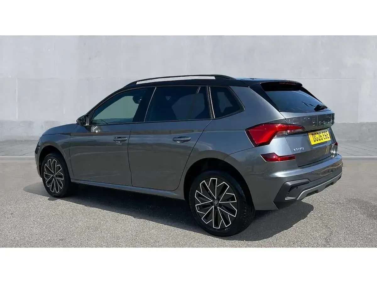 New Skoda Kamiq Design Edition 116 HP (85 kW) 2026 Graphite grey metallic black magic pearl effect SUV