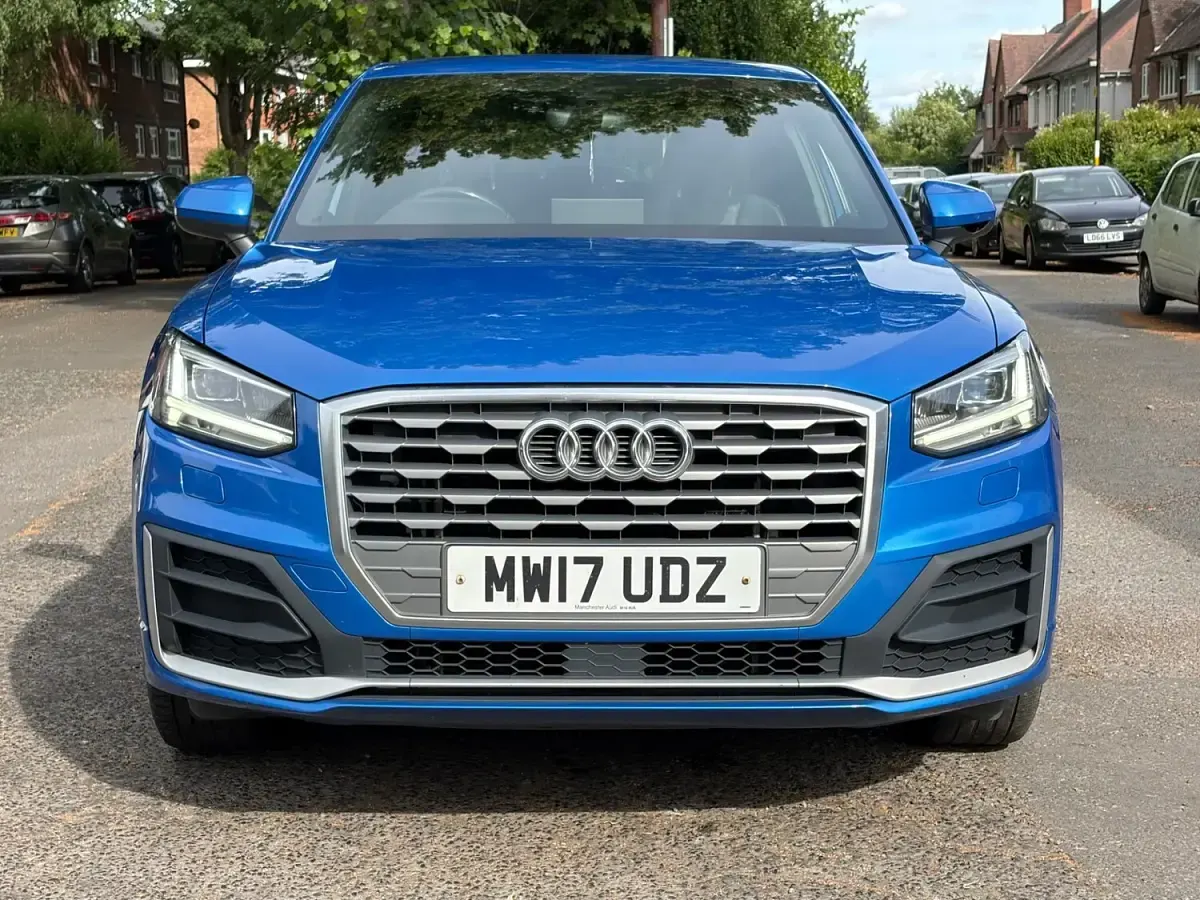 Used Audi Q2 S-Line 150 HP (110 kW) 2017 Blue SUV