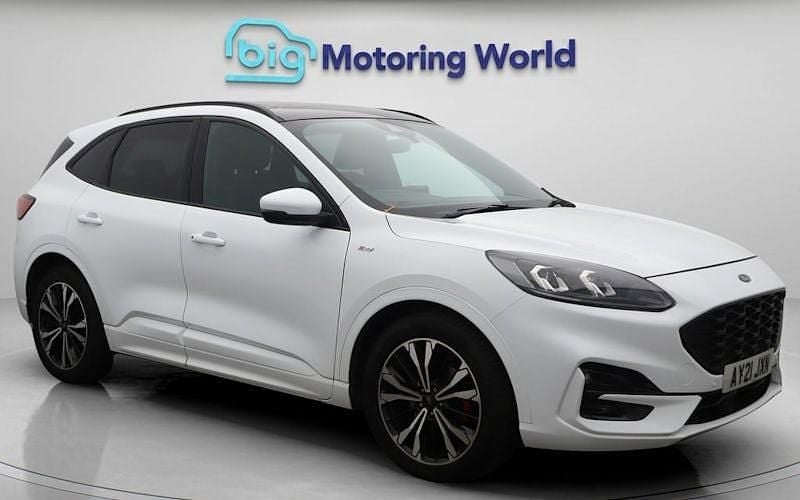 White Used 2021 Ford Kuga ST-Line X SUV | £16,700 (Good price) - Image 1/4