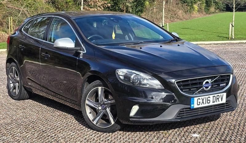 Used Volvo V40 R-Design 2016 Black Hatchback