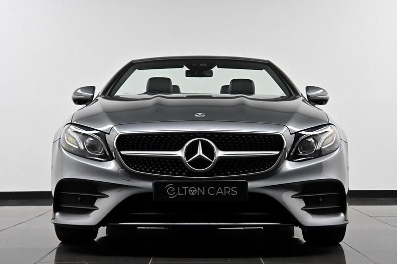 Used Mercedes E220 AMG line 194 HP (142 kW) 2019 Grey Cabriolet