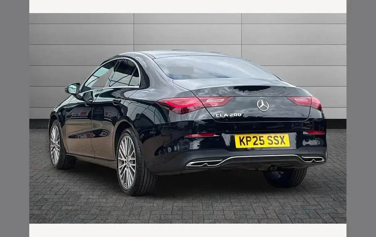 Used Mercedes CLA200 Executive 175 HP (128 kW) 2025 Black Coupe