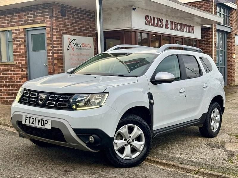 White Used 2021 Dacia Duster Comfort SUV | £7,995 (Super price) - Image 1/3
