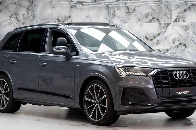 Grey Used 2020 Audi Q7 Black Edition SUV | £38,989 (Fair price) - Image 1/1