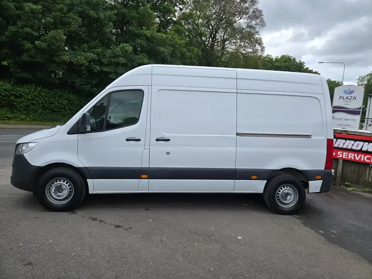Used Mercedes E-Sprinter Progressive 85 kW (116 HP) 2021 White Van