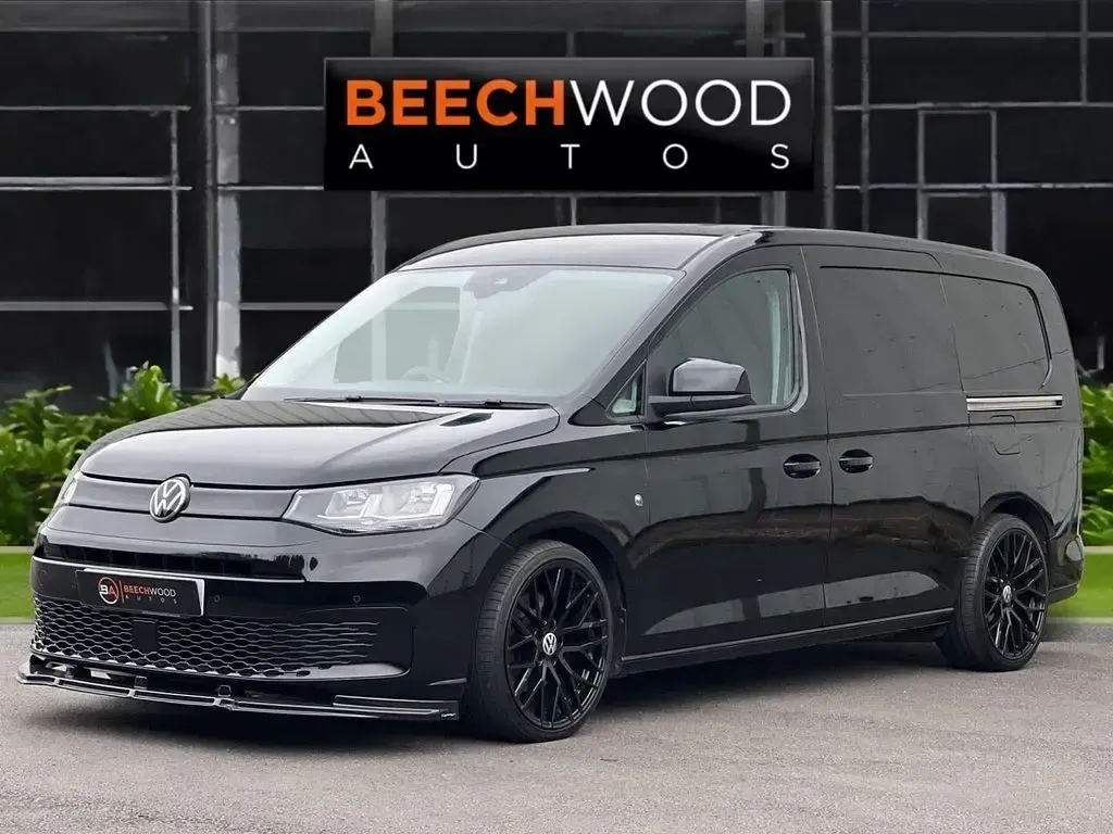 Used VW Caddy S 102 HP (75 kW) 2022 Black MPV