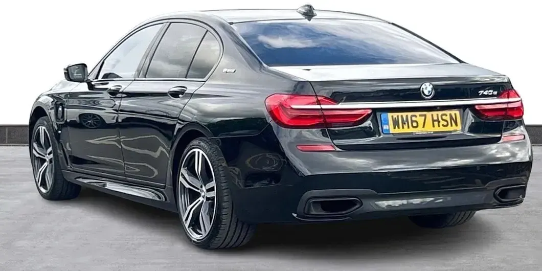 Used BMW 740 M Sport 2018 Black Sedan