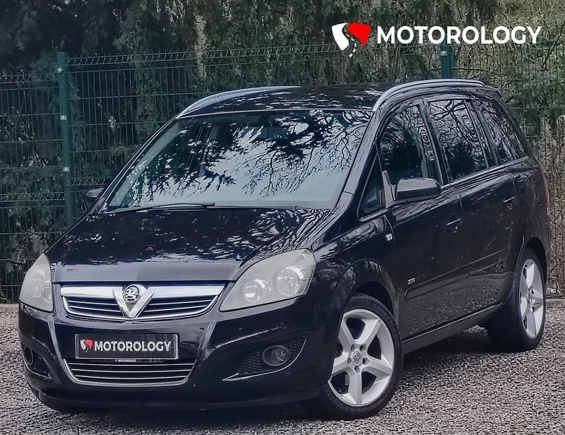 Used Vauxhall Zafira SRi 140 HP (102 kW) 2009 Black MPV