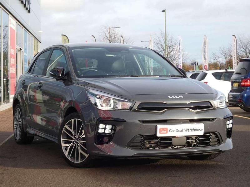 Grey Used 2022 Kia Rio GT-Line S Hatchback | £14,599 (Fair price) - Image 1/4