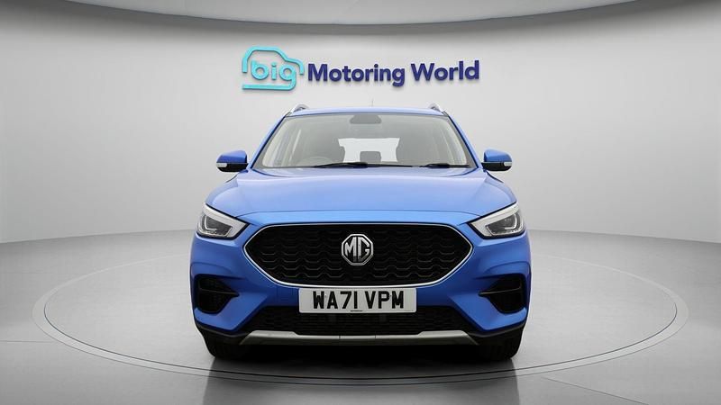 Used MG ZS Excite 110 HP (80 kW) 2021 Blue SUV
