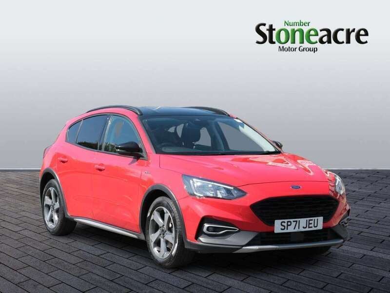 Red Used 2021 Ford Focus Active Hatchback | £11,495 (Good price) - Image 1/4
