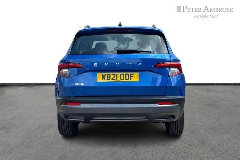 Blue Used 2021 Skoda Karoq SE Technology SUV | £17,400 (Fair price) - Image 1/3