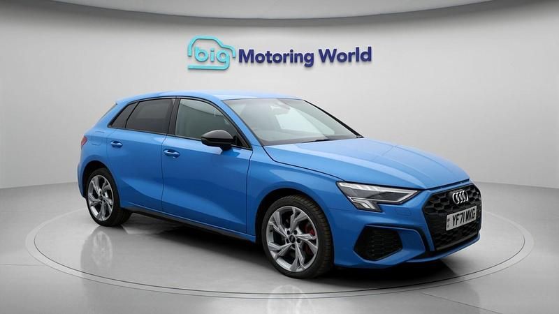 Used Audi A3 Sportback Competition 2021 Blue Hatchback