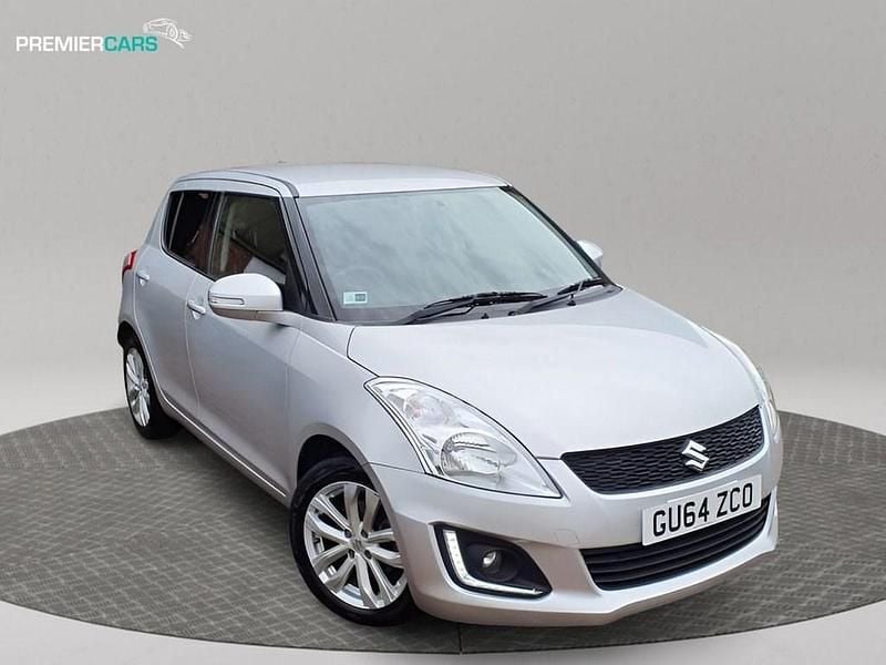 Silver Used 2014 Suzuki Swift SZ4 Hatchback | £7,480 (Good price) - Image 1/4