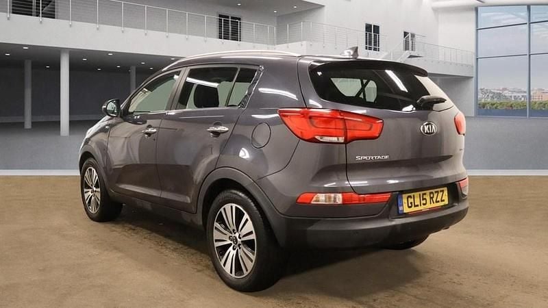 Used Kia Sportage 136 HP (100 kW) 2015 Silver SUV