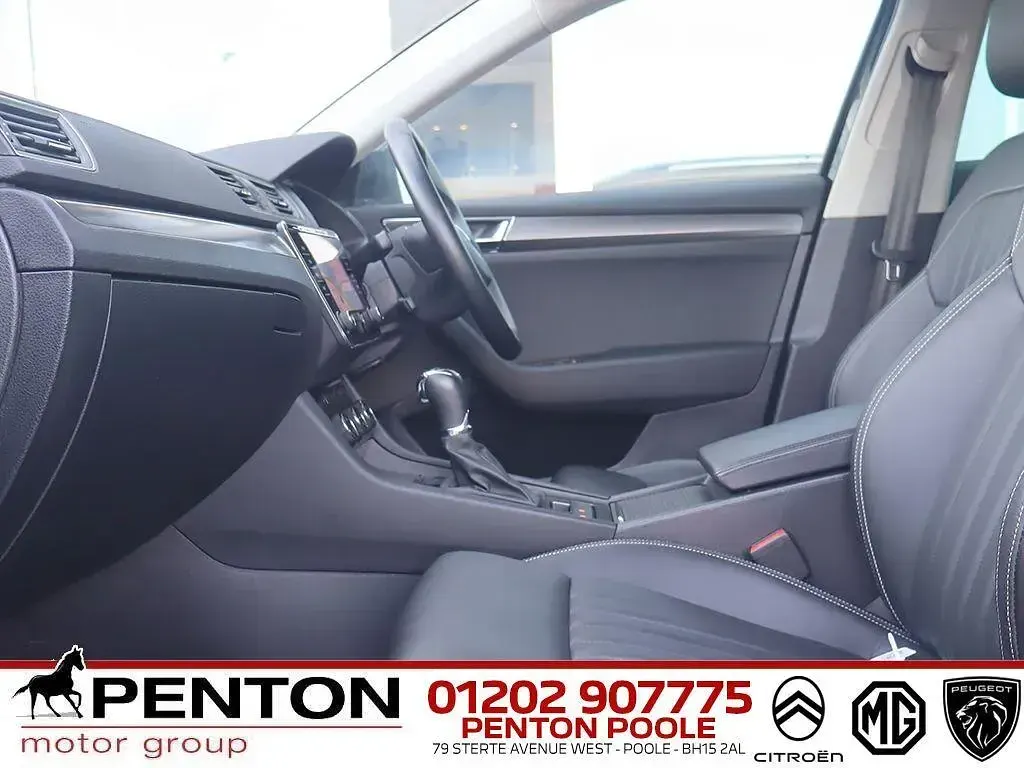 Used Skoda Superb SE L 150 HP (110 kW) 2021 Black Estate