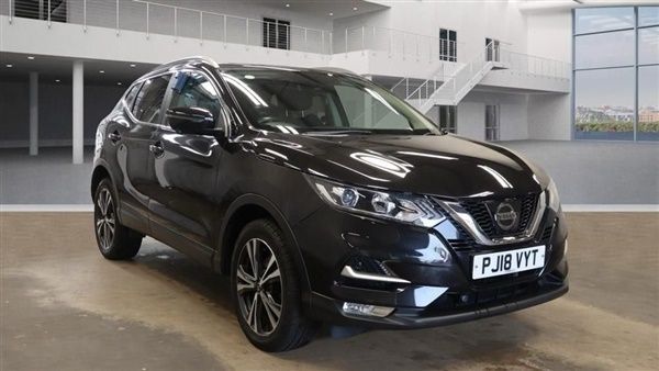 Black Used 2018 Nissan Qashqai N-Connecta SUV | £11,250 (Fair price) - Image 1/1