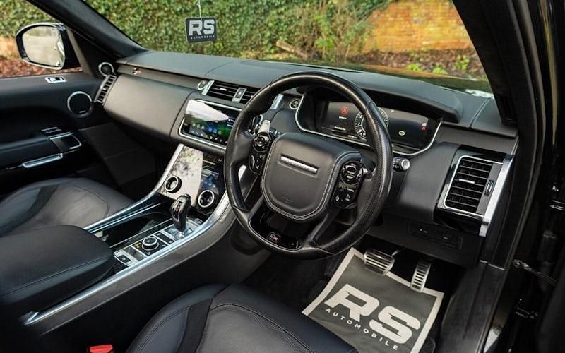 Used Land Rover Range Rover Sport SVR 575 HP (422 kW) 2019 Black SUV
