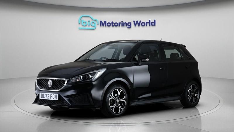 Used MG MG3 Excite 106 HP (77 kW) 2023 Black Hatchback