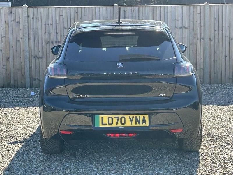 Used Peugeot e-208 GTi 100 kW (136 HP) 2021 Black Hatchback