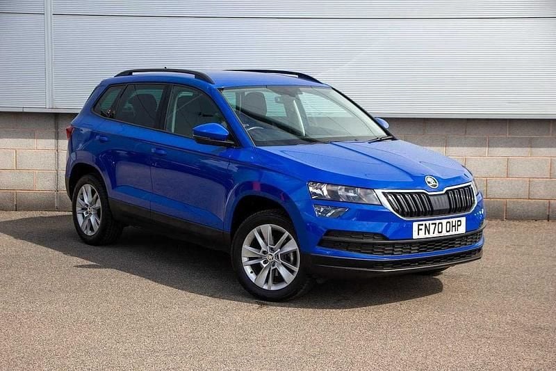Blue Used 2020 Skoda Karoq SE SUV | £13,590 (Good price) - Image 1/4