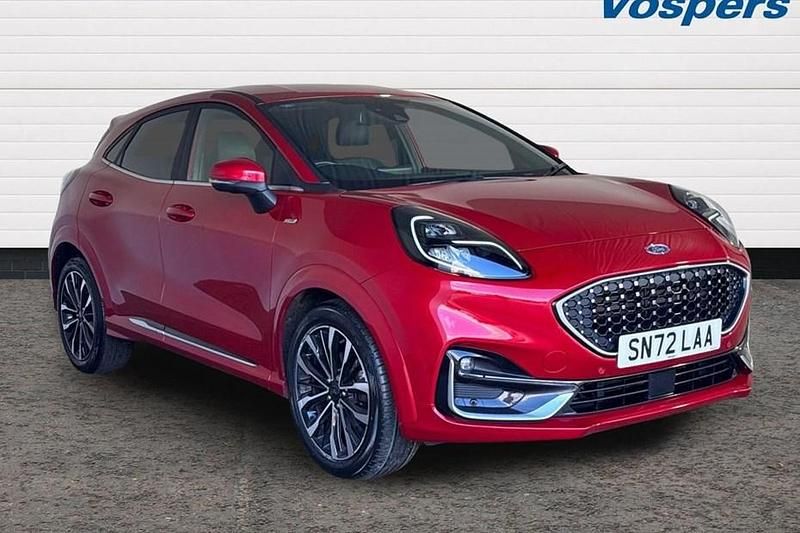 Red Used 2022 Ford Puma ST-Line SUV | £16,995 (A bit pricey) - Image 1/1
