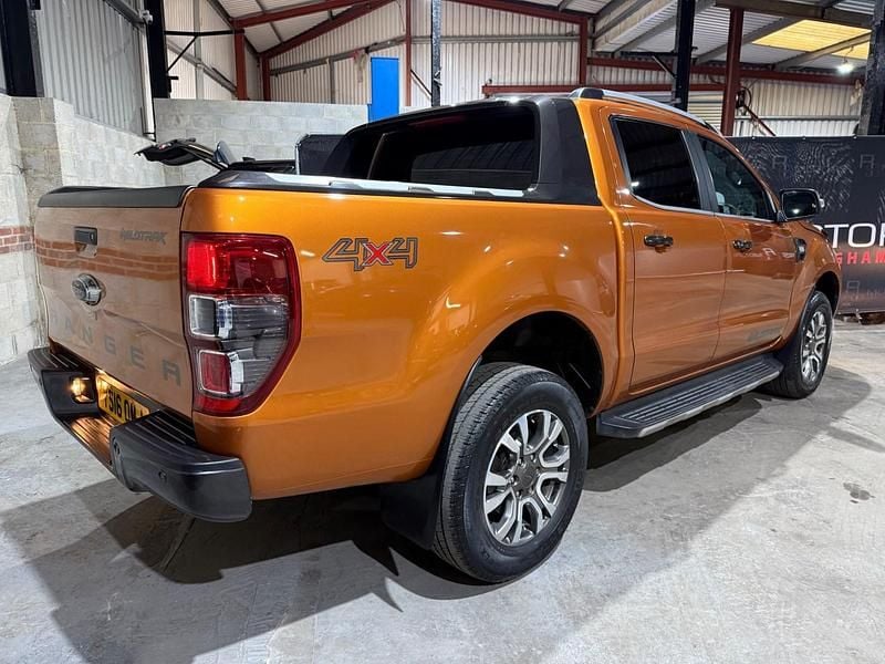 Used Ford Ranger Wildtrack 200 HP (147 kW) 2016 Orange Pickup