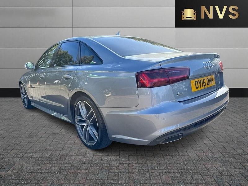 Used Audi A6 Black Edition 190 HP (139 kW) 2015 Grey Sedan