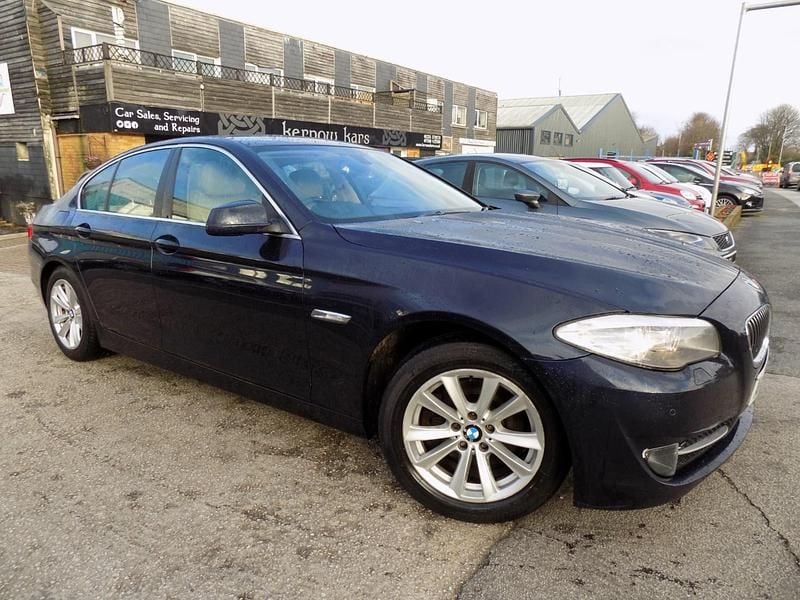 Blue Used 2012 BMW 520 Efficient Dynamics Sedan | £5,495 (Fair price) - Image 1/4