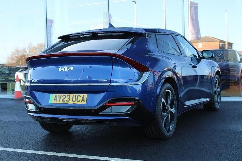 Used Kia EV6 GT-Line S 166 kW (226 HP) 2023 Blue SUV