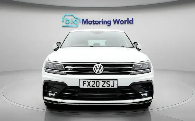 Used VW Tiguan R-line 150 HP (110 kW) 2020 White SUV