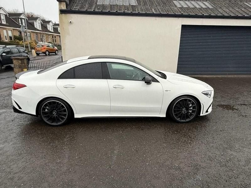 Used Mercedes CLA35 AMG Premium Plus 306 HP (225 kW) 2020 White Coupe