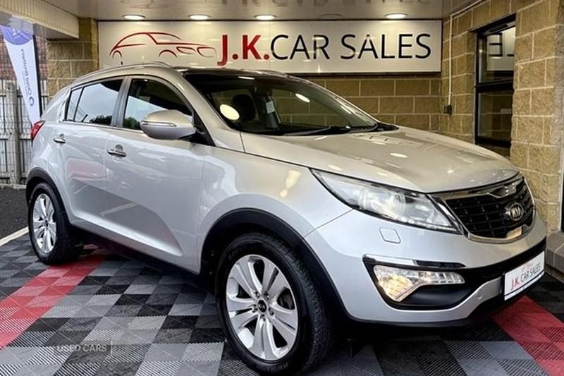 Silver Used 2012 Kia Sportage 3 SUV | £5,195 (Fair price) - Image 1/1