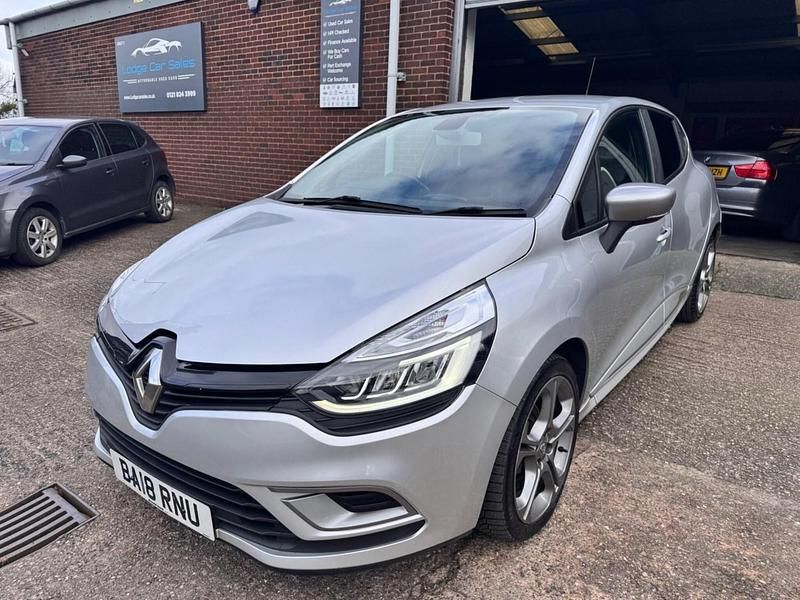 Used Renault Clio IV GT-Line 90 HP (66 kW) 2018 Silver Hatchback