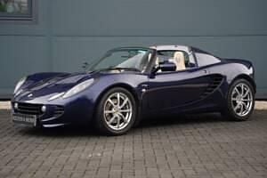 Used Lotus Elise 156 HP (114 kW) 2004 Nightfall blue Cabriolet