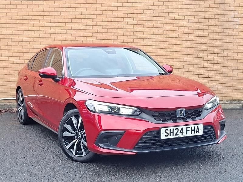 Used Honda Civic Elegance 143 HP (105 kW) 2024 Red Hatchback