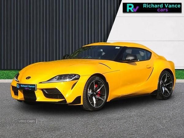 Yellow Used 2020 Toyota Supra Coupe | £37,890 (Fair price) - Image 1/4
