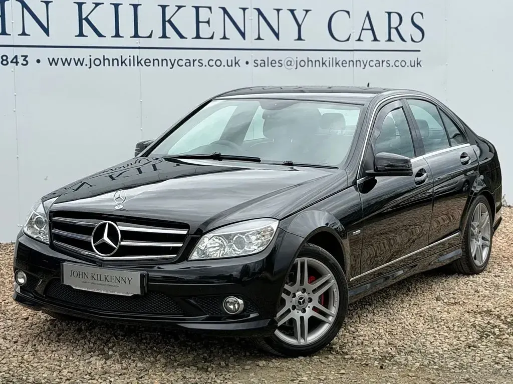 Used Mercedes C180 SE 156 HP (114 kW) 2009 Black Sedan