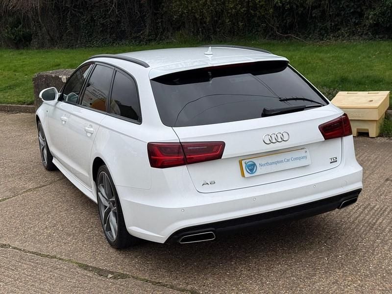 Used Audi A6 Black Edition 190 HP (139 kW) 2016 White Estate