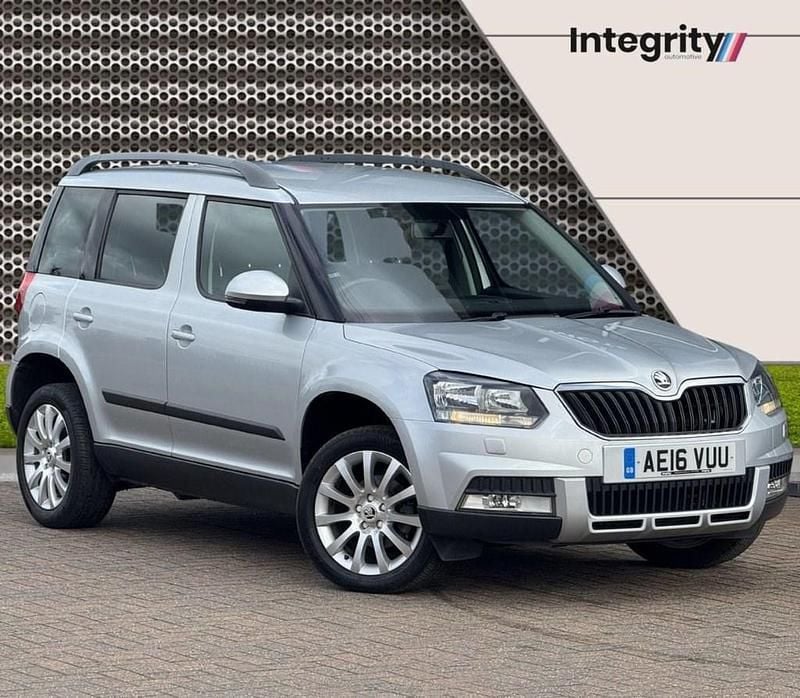 Silver Used 2016 Skoda Yeti SE SUV | £8,495 (Fair price) - Image 1/4
