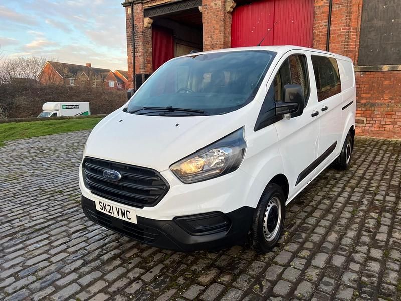Used Ford Transit Custom 130 HP (95 kW) 2021 White Van