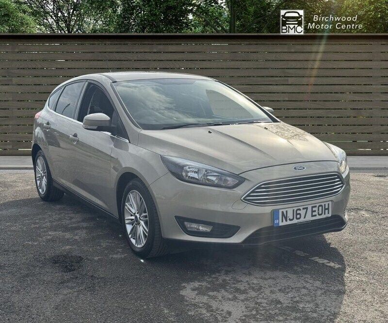 Silver Used 2017 Ford Focus Zetec Hatchback | £5,995 (Fair price) - Image 1/4