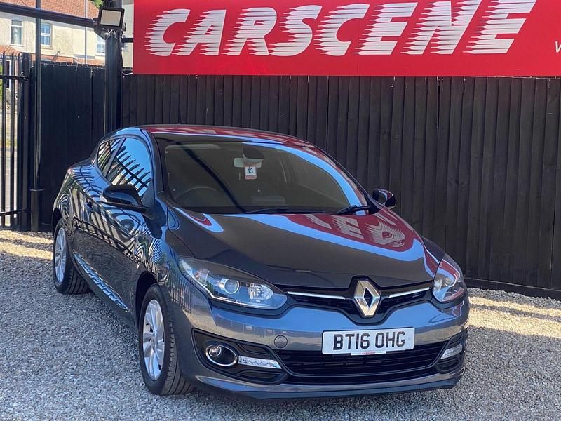 Grey Used 2016 Renault Mégane Coupé LIMITED Coupe | £6,399 (Fair price) - Image 1/4