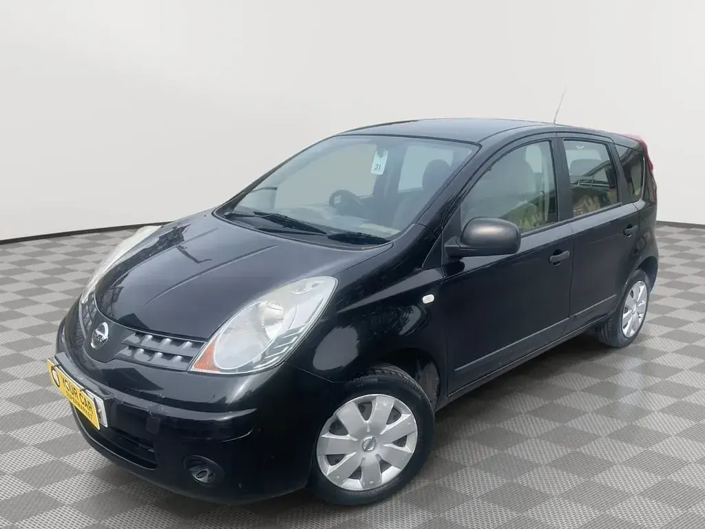 Używany Nissan Note S 87 KM (63 kW) 2008 Czarny Hatchback