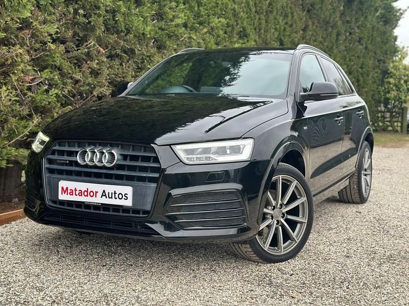 Used Audi Q3 S-line plus 184 HP (135 kW) 2016 Black SUV