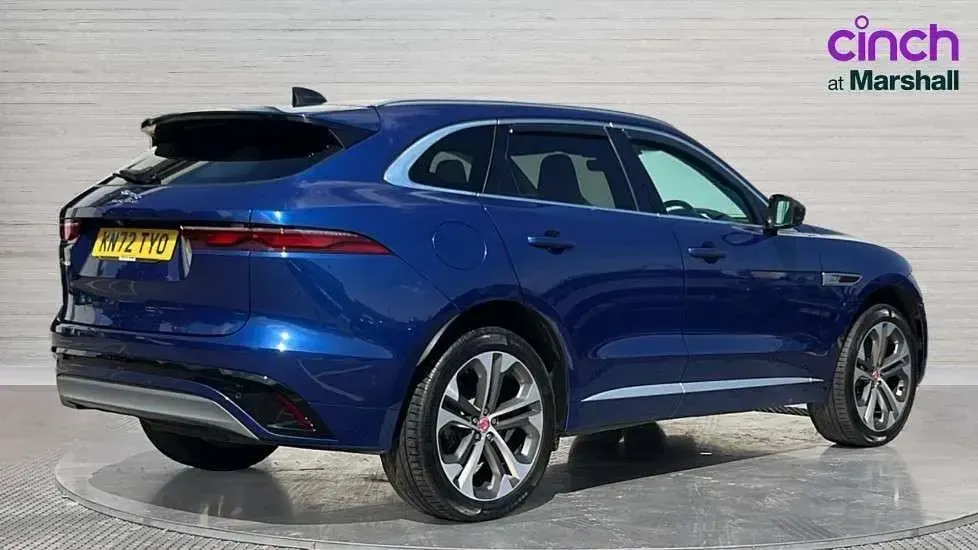 Used Jaguar F-Pace R-Dynamic 204 HP (150 kW) 2022 Blue SUV