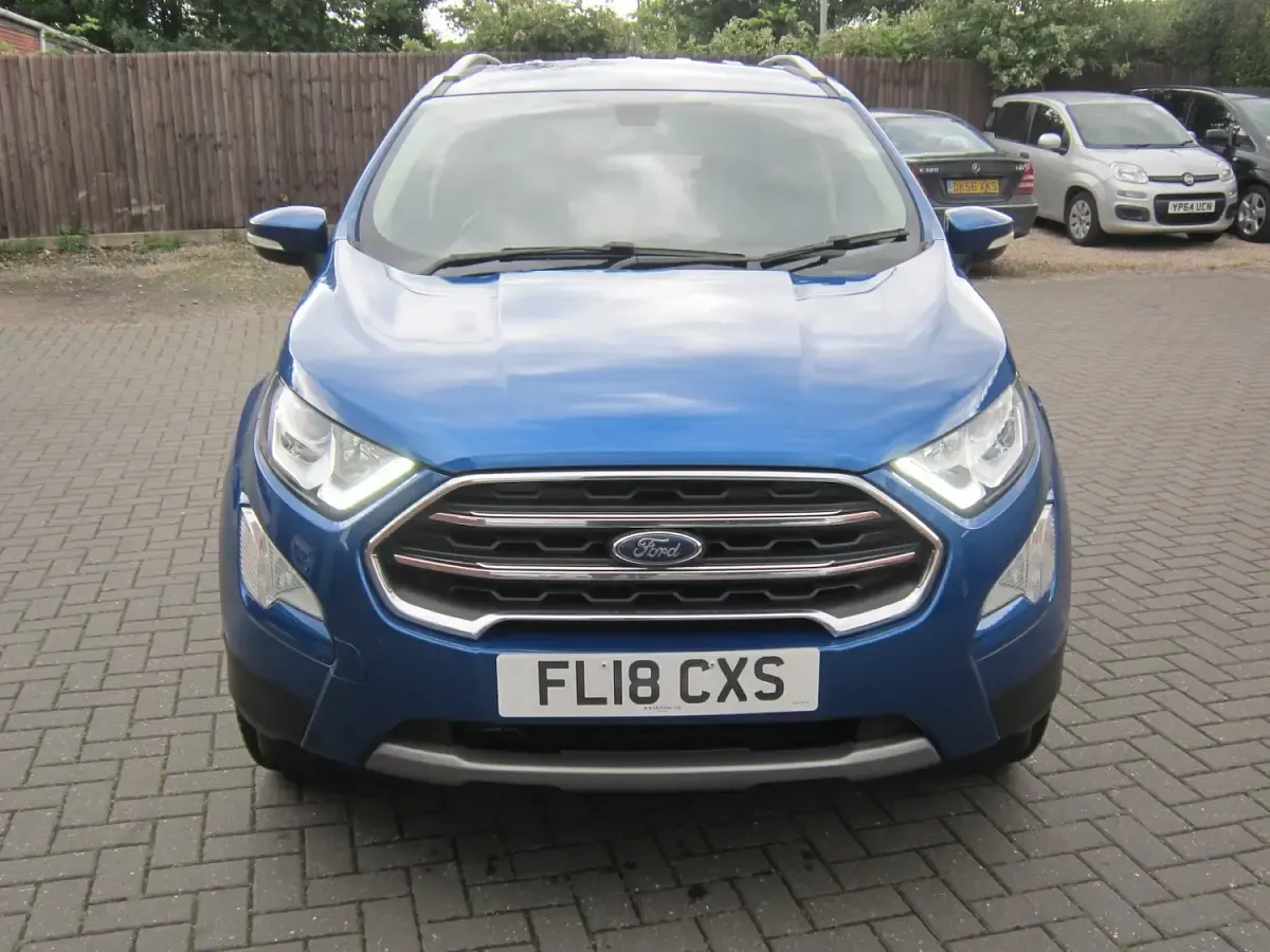 Used Ford Ecosport Titanium 2018 Blue SUV