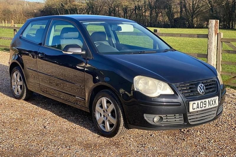 Black Used 2009 VW Polo Match Hatchback | £1,595 (Good price) - Image 1/1
