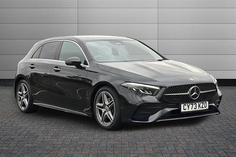 Cosmos black Used 2024 Mercedes A180 Executive Hatchback | £22,495 (A bit pricey) - Image 1/4