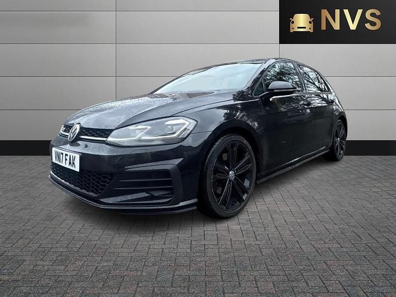 Used VW Golf VII GTD 184 HP (135 kW) 2017 Black Hatchback